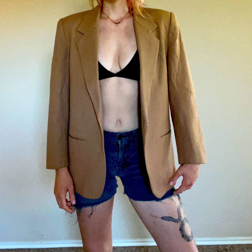Golden blazer